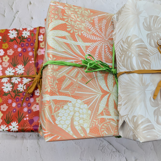Gift Wrapping - Leaves
