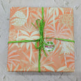 Load image into Gallery viewer, Gift Wrapping - Orange Palms
