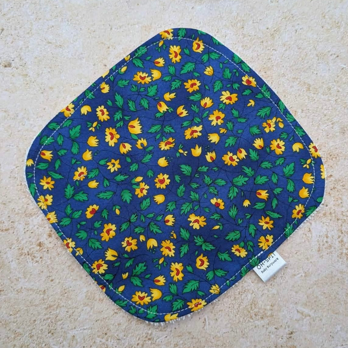Washcloth - Yellow Blossoms