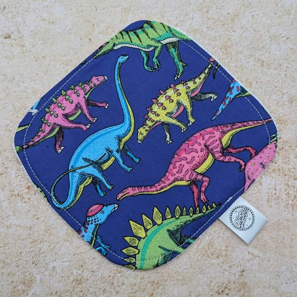 Washcloth - Bib-osaurus