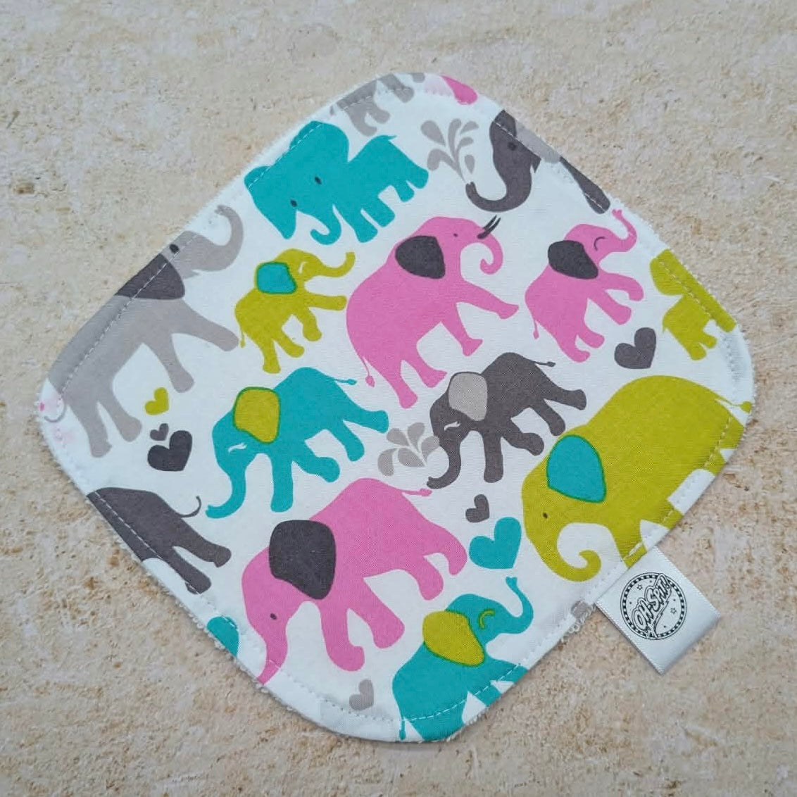 Washcloth - Elephants