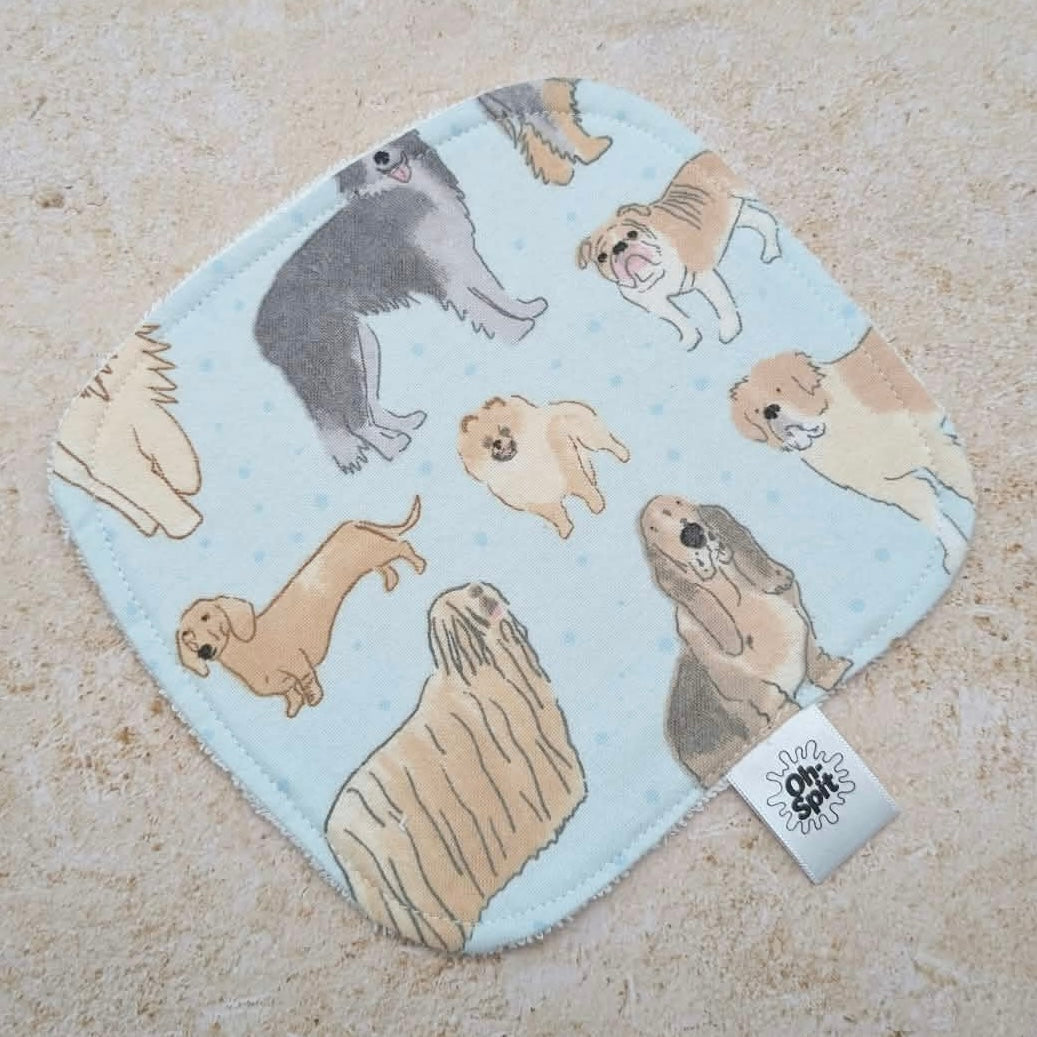 Washcloth - Blue Pooches