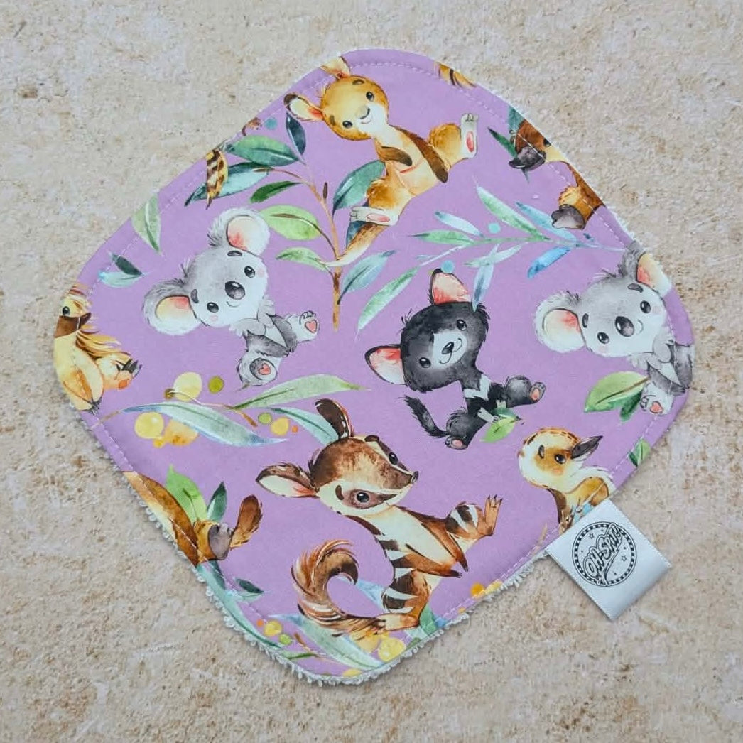 Washcloth - Lilac Aussie Mates