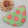 Load image into Gallery viewer, Bright Daisies Dribble Bib
