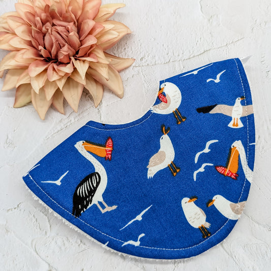 Seagulls & Pelicans Dribble Bib