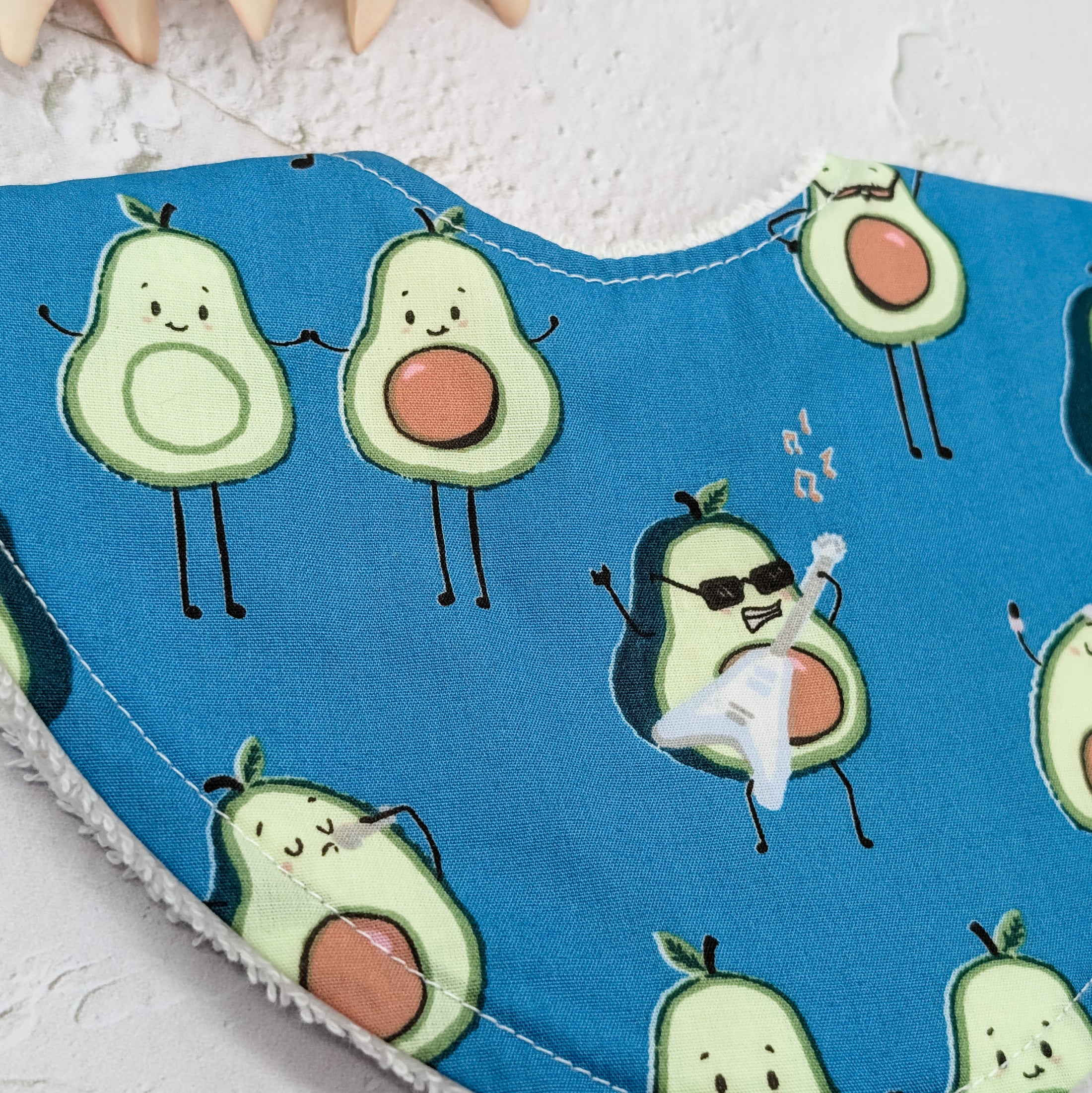 Avocado Jammin' Signature Dribble Bib