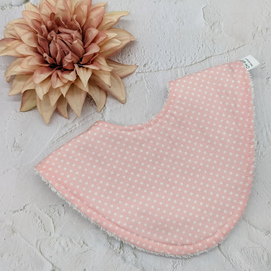 Petite Polka Dots Dribble Bib