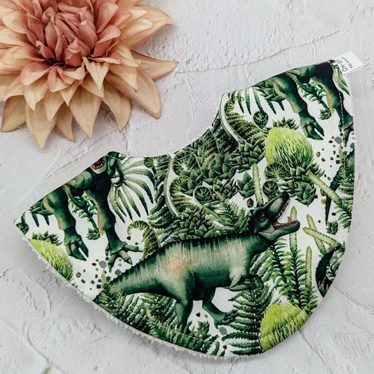 Jurassic Jungle Dribble Bib