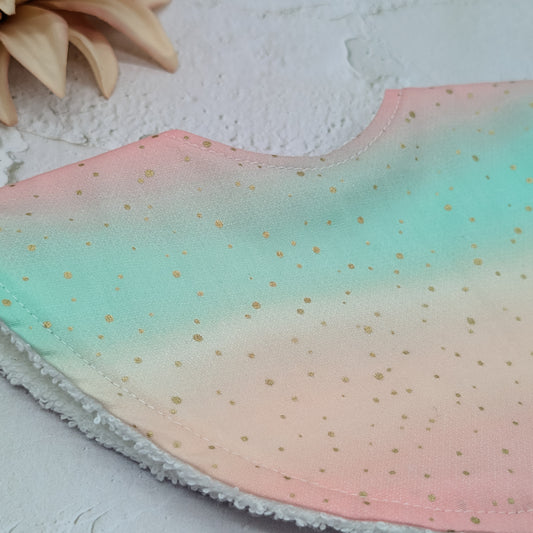 Rainbow Sherbet Dribble Bib