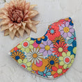 Load image into Gallery viewer, Peace & Love Dribble Bib

